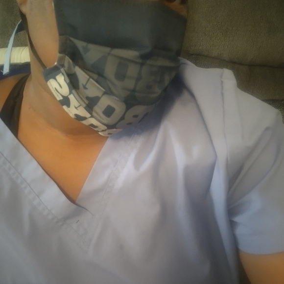 DALLAS COWBOYS FACE MASK - Picture 2 of 9